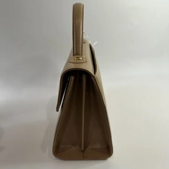 【6MK】Givenchy Beige Leather Handbag sku#85257 (gently used) - Picture 2 of 16